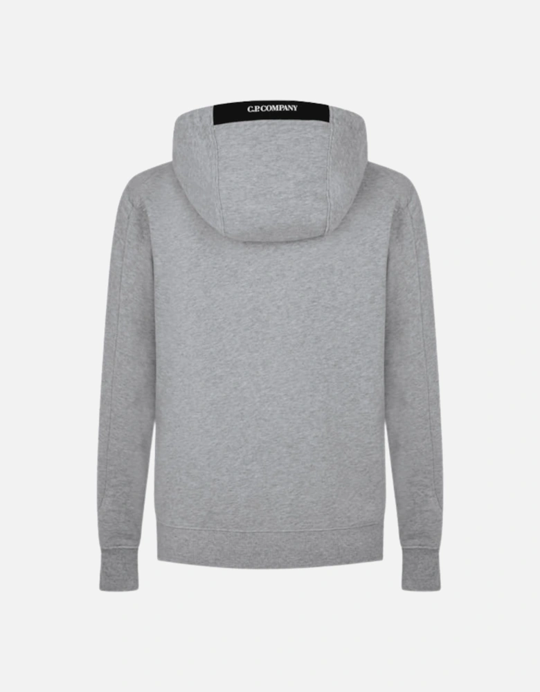 Raised Fleece Hoodie - Grey