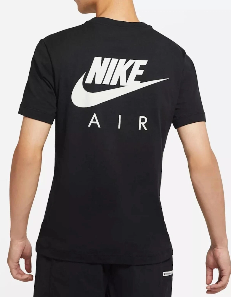 Air Bold Men's Black T-Shirt