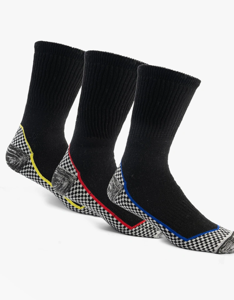 34SED118 BAMBOO Mens Socks Multi-6-11