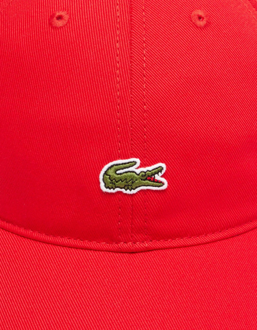 Cotton Twill Baseball Cap Red