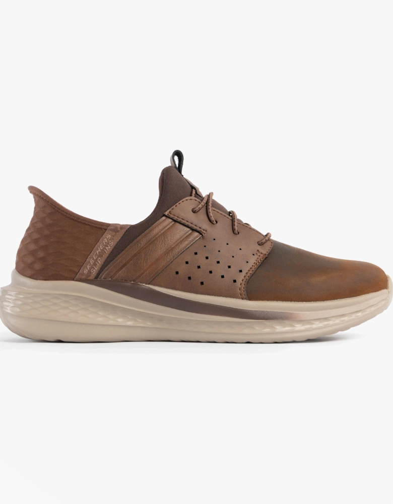SLADE - ZACHARY Mens Trainers Dark Brown