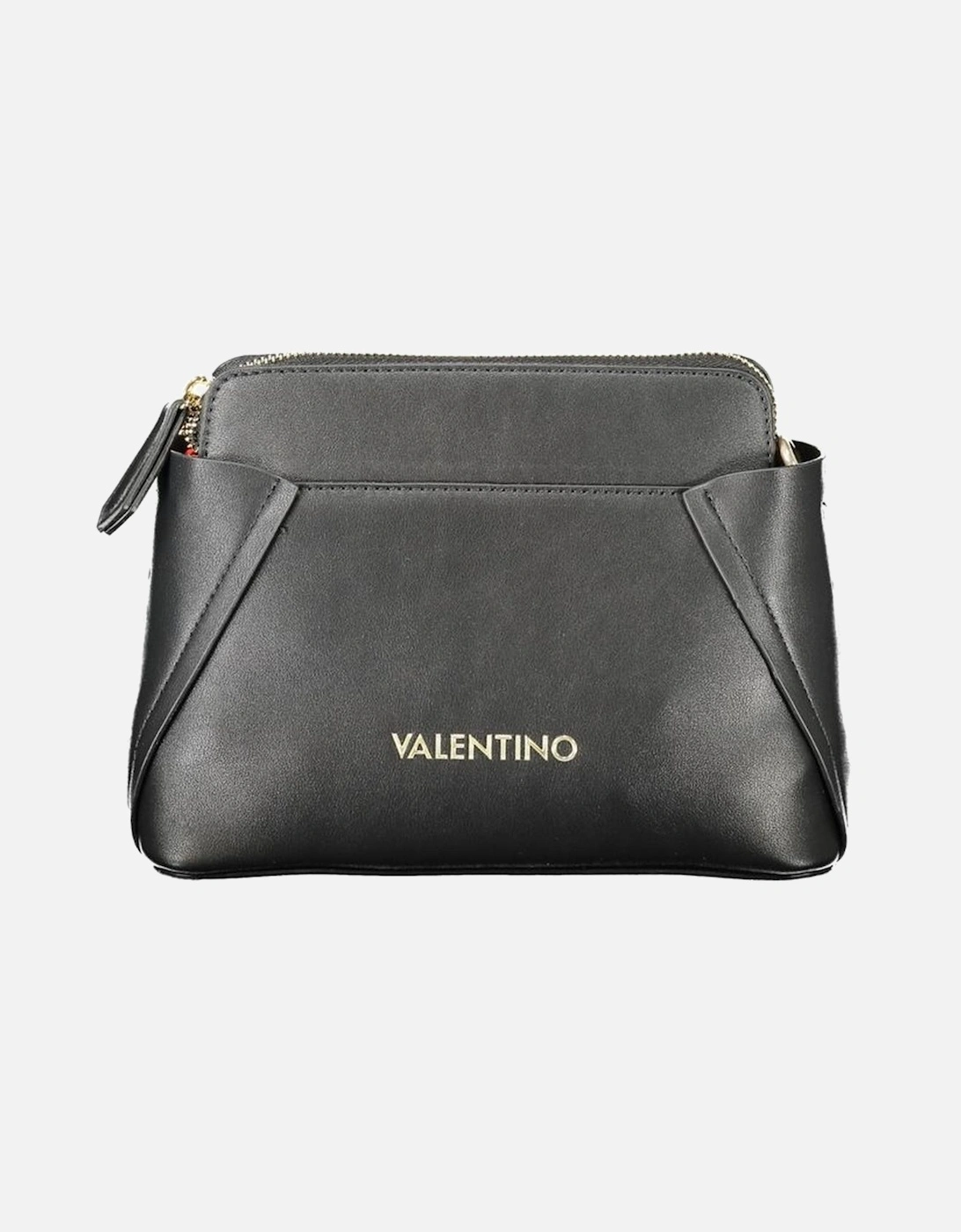 Eco-Friendly Sophisticated Shoulder Bag with Zip Closure Women - Black, 4 of 3
