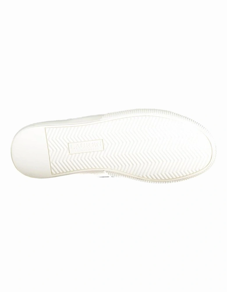 Elegant Sporty Sneakers with Iconic Logo Women - Blue