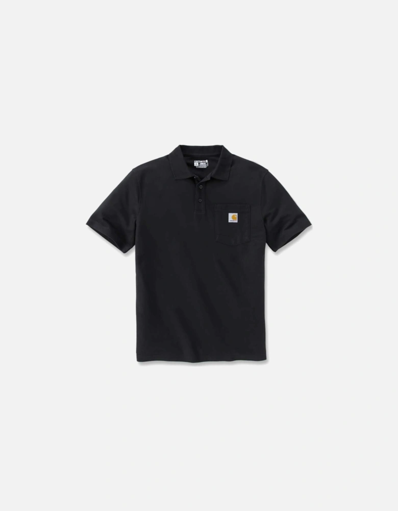 Carhartt Mens Midweight Short Sleeve Pocket Polo Shirt