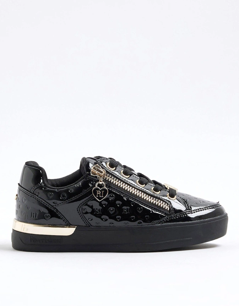 Older Girls Plimsoll Shoes - Black