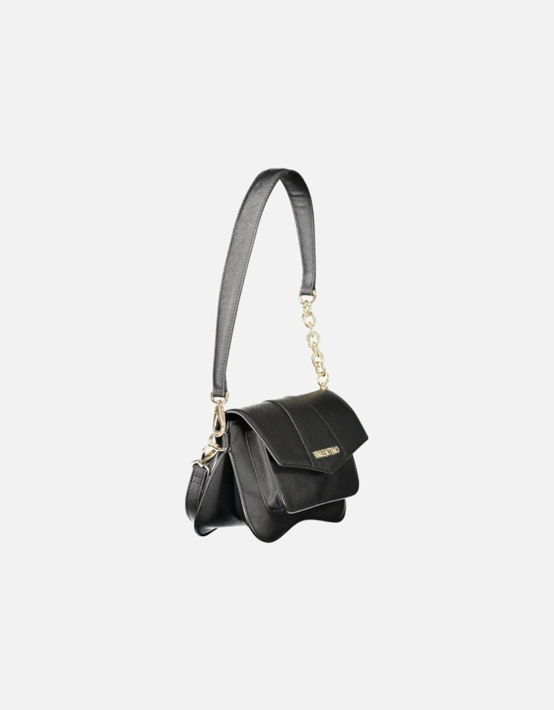 Removable Shoulder Handle Handbag with Adjustable Strap Women - Black