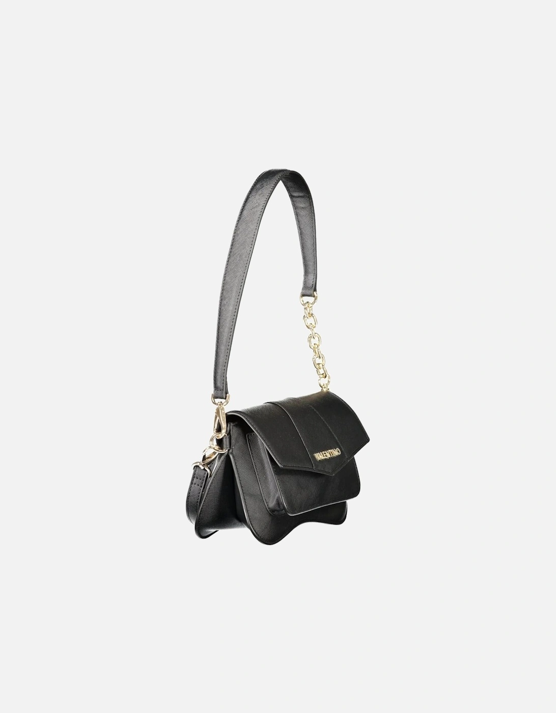 Removable Shoulder Handle Handbag with Adjustable Strap Women - Black