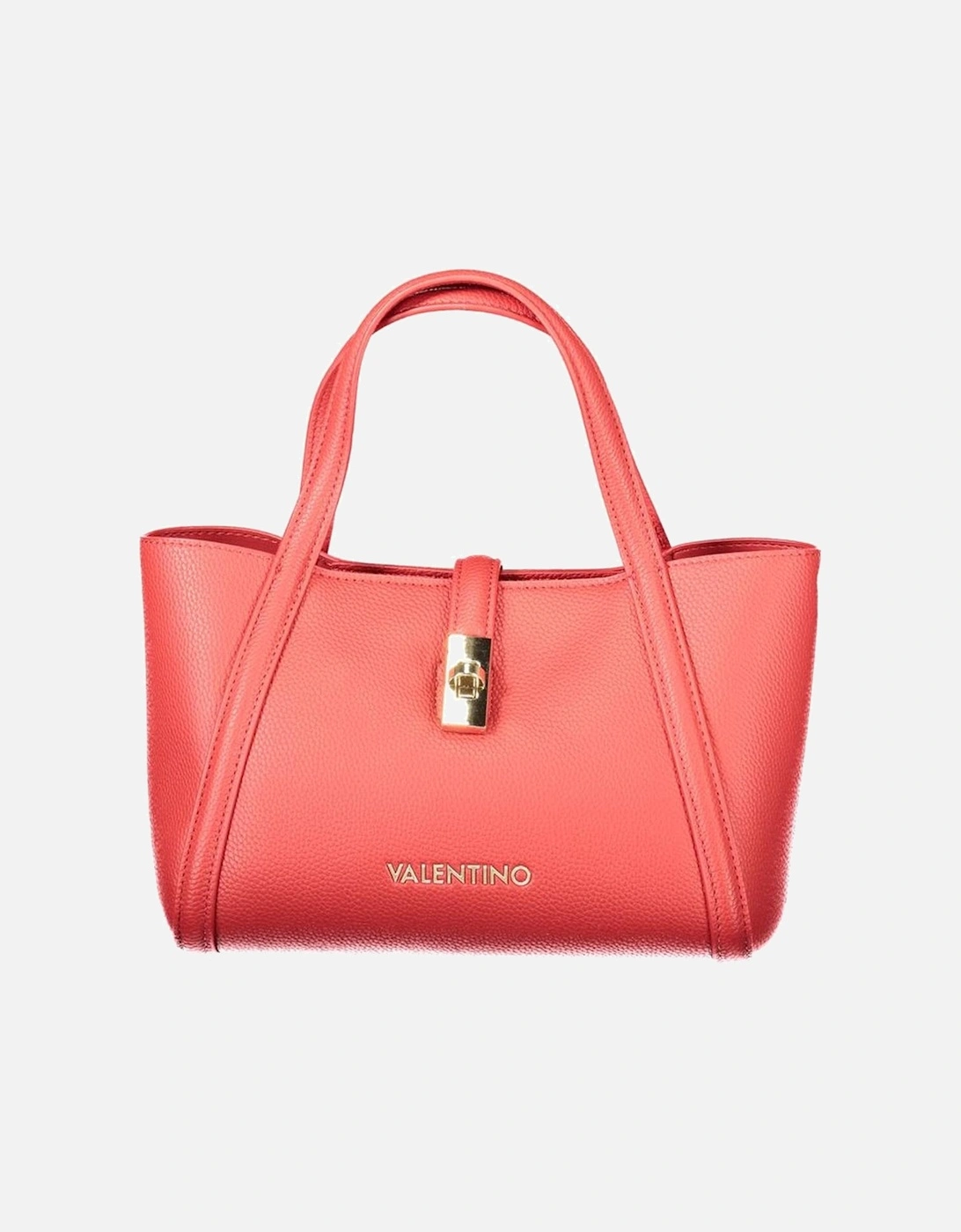 Elegant Polyethylene Handbag with Removable Pouch Women - Red, 4 of 3