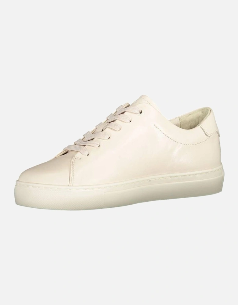 Edgy Sophisticated Sneakers with Organic Cotton Design Women - Beige