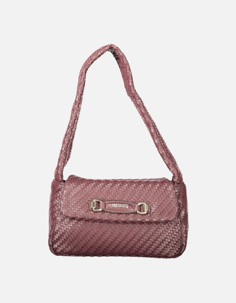 Francy Bag with Contrasting Details and Protective Feet Women - Brown