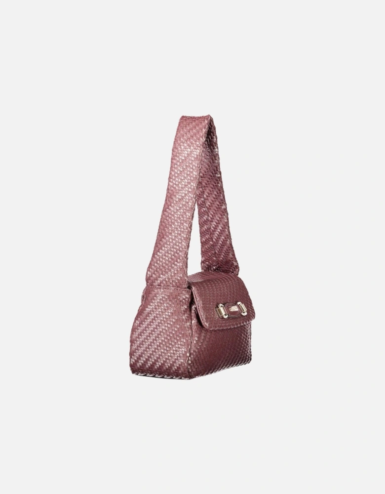 Francy Bag with Contrasting Details and Protective Feet Women - Brown