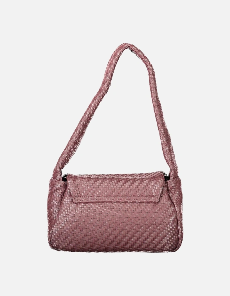 Francy Bag with Contrasting Details and Protective Feet Women - Brown
