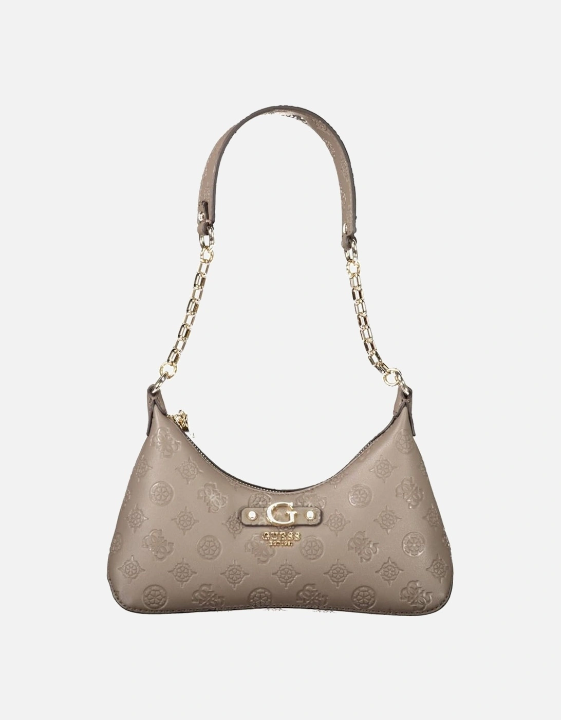 Elegant Versatile Shoulder Handbag with Logo Detailing Women - Brown, 4 of 3
