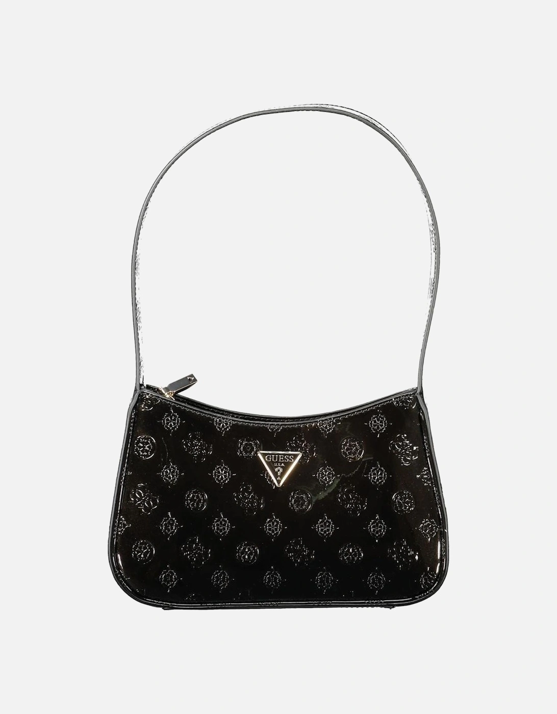 Sophisticated Shoulder Bag with Secure Zip Closure Women - Black, 4 of 3