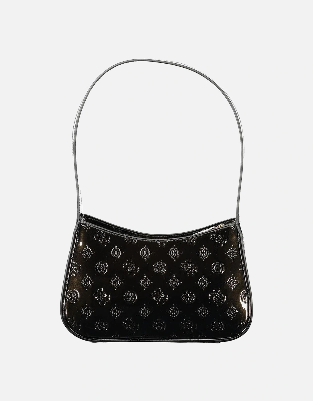 Sophisticated Shoulder Bag with Secure Zip Closure Women - Black