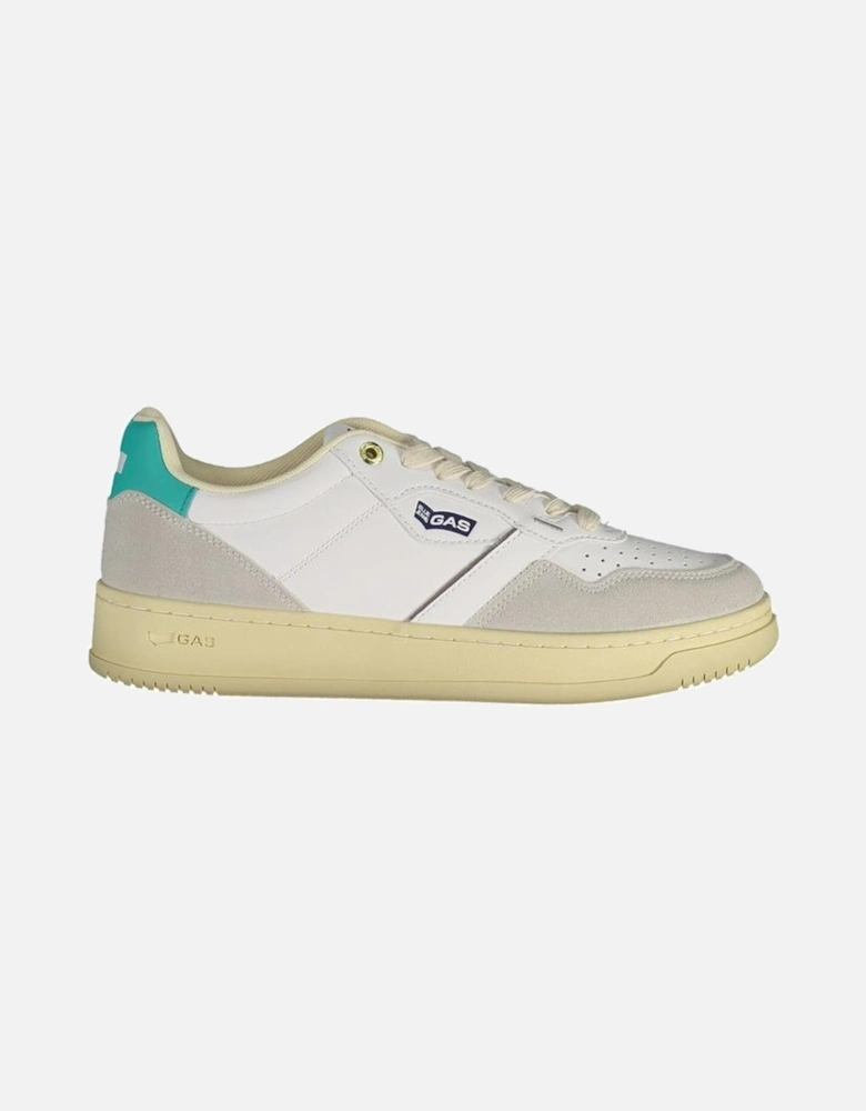 Striking Modern Sneakers with Contrasting Details Women - White