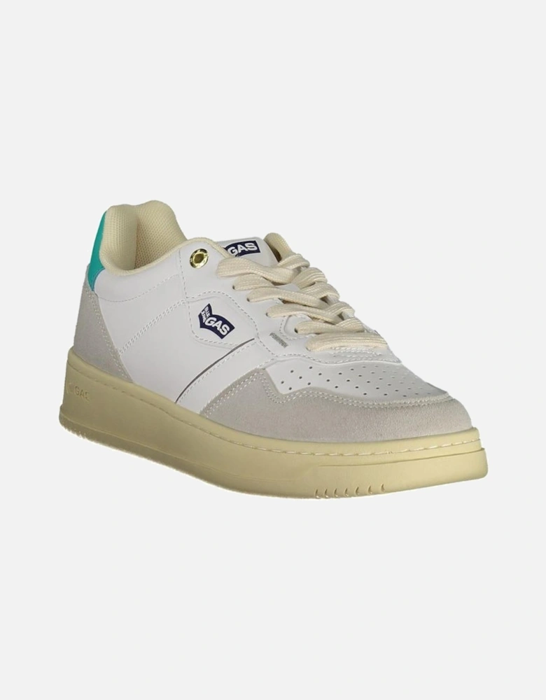 Striking Modern Sneakers with Contrasting Details Women - White
