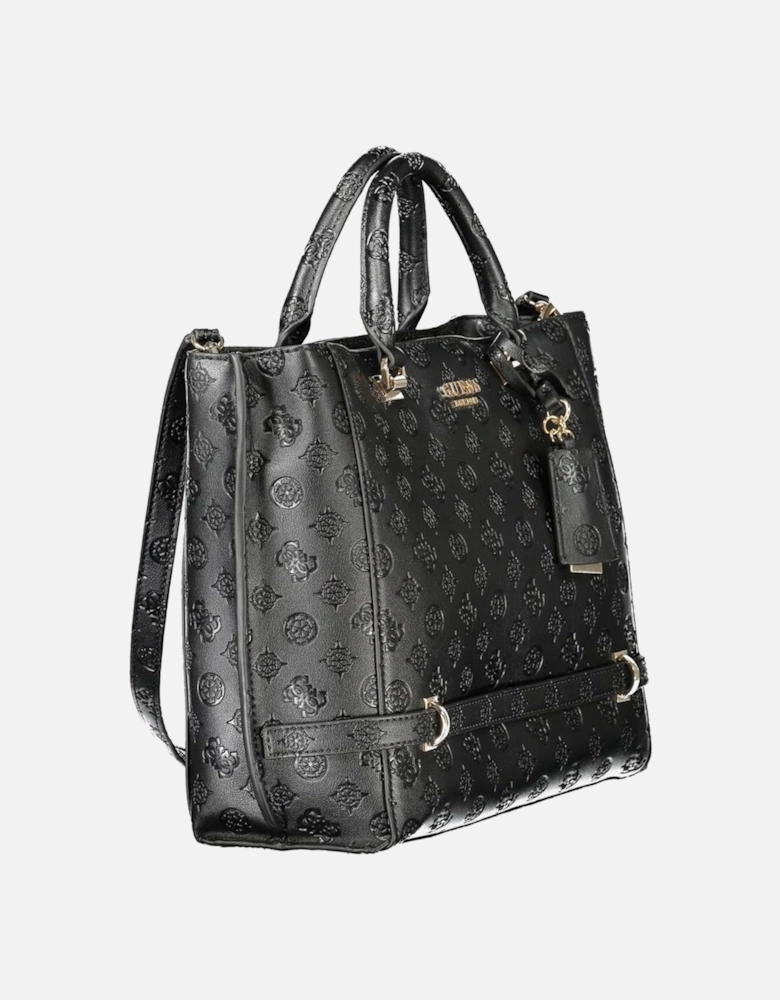 ZARELA Bag with Detachable Shoulder Strap Women - Black Handbags