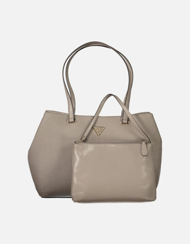 Chic Phaedra Bag with Removable Pouch Women - Beige Handbags