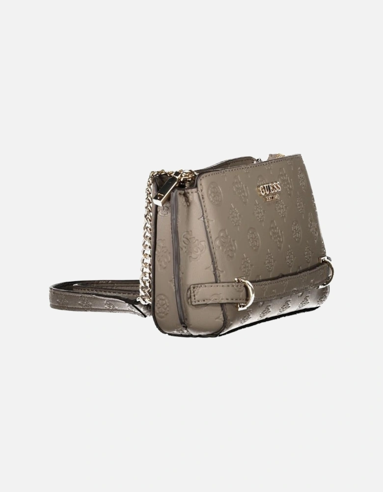 Zarela Mini Shoulder Bag with Multiple Compartments Women - Brown