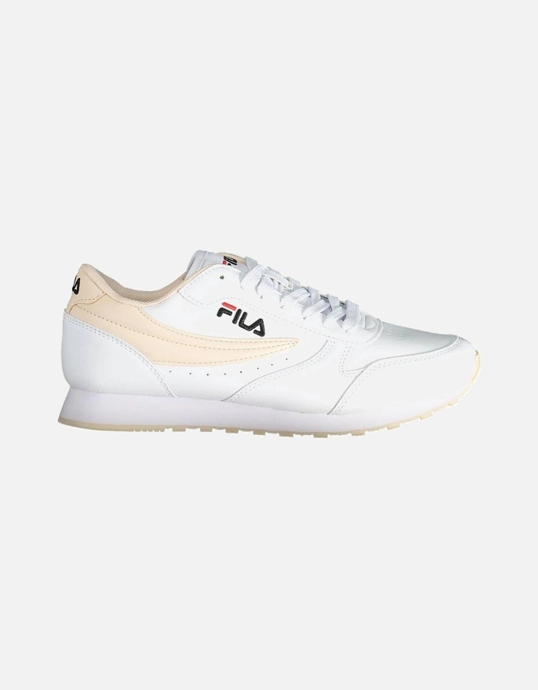 Sporty-Chic Sneakers with Contrast Sole Women - White, 4 of 3