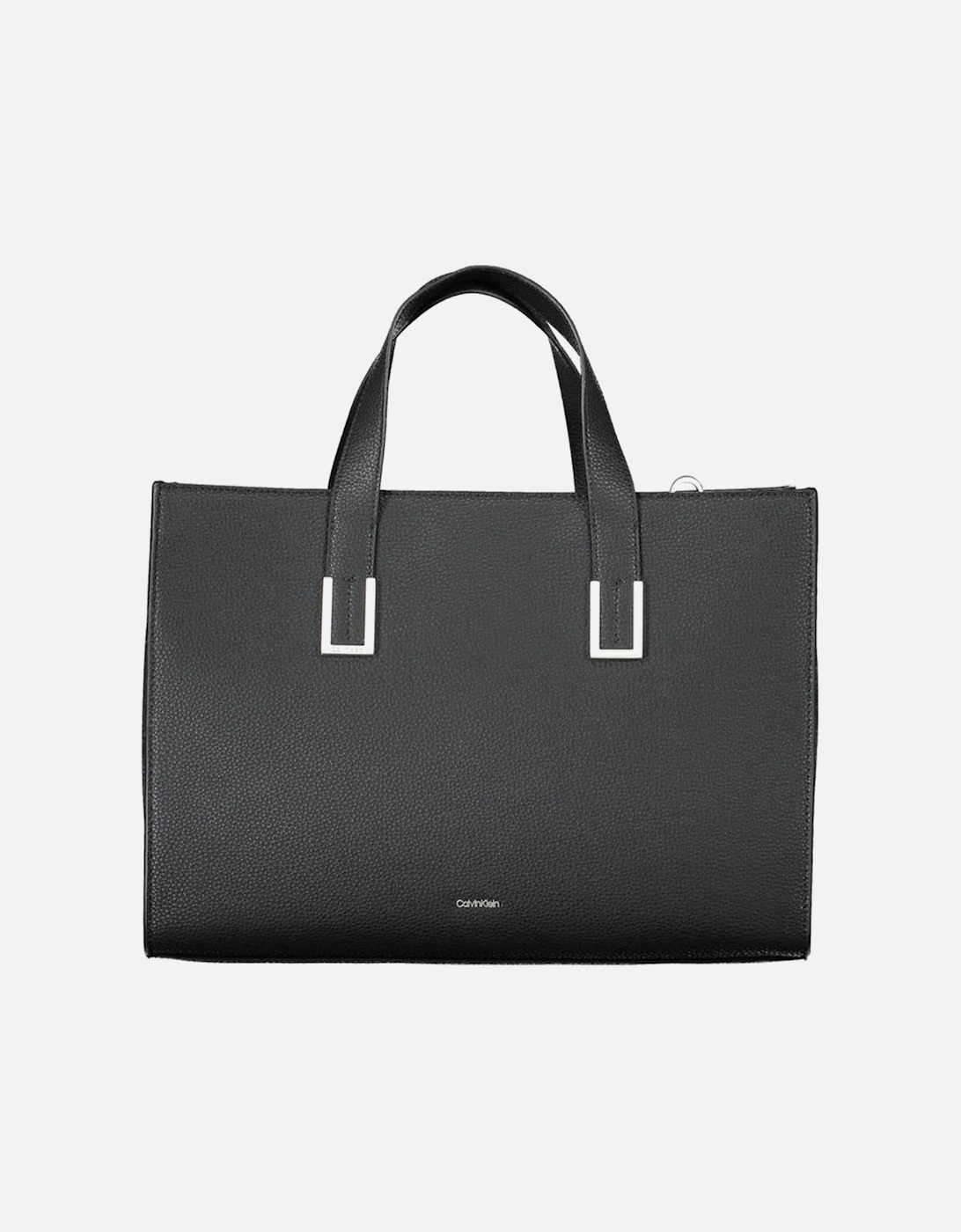 Calvin Klein Women's Black Eco-Friendly Elegant Handbag With Versatile Straps - Size: One Size