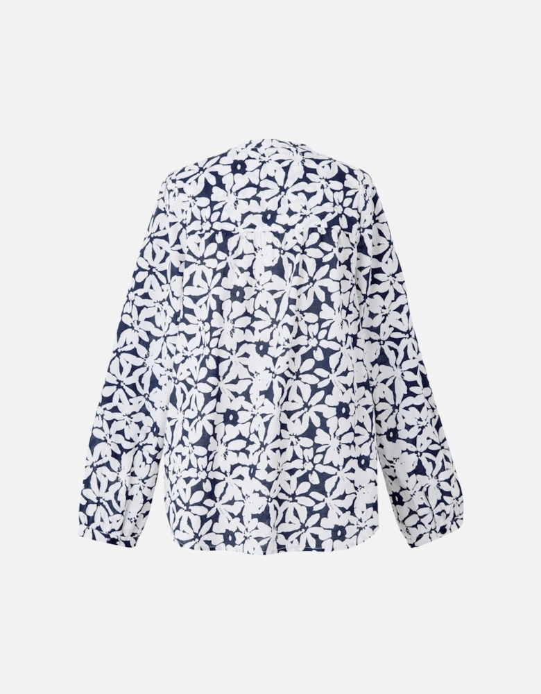 Womens/Ladies Natine Large Floral Lightweight Shirt