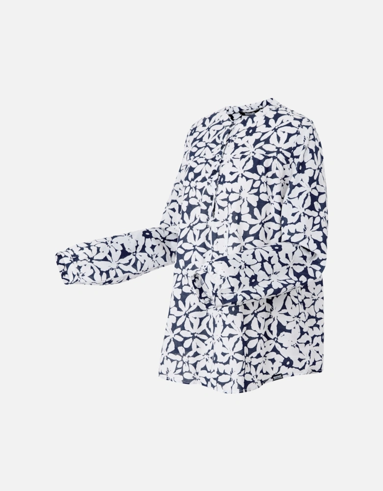 Womens/Ladies Natine Large Floral Lightweight Shirt