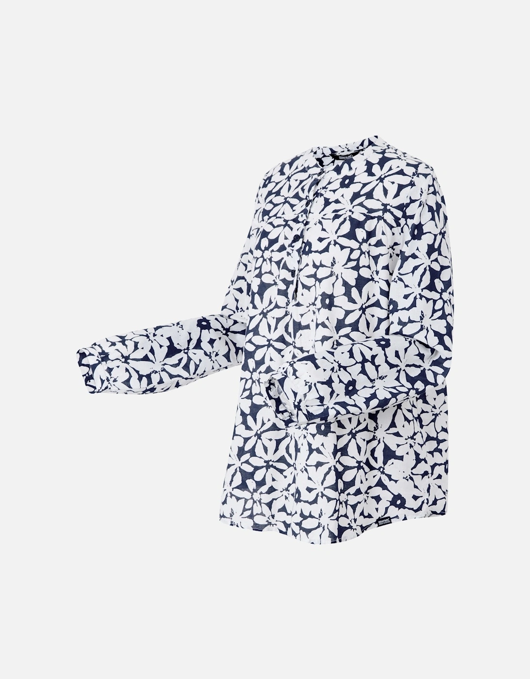 Womens/Ladies Natine Large Floral Lightweight Shirt