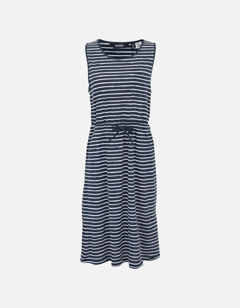 Womens/Ladies Ariena Painterly Stripe Casual Dress
