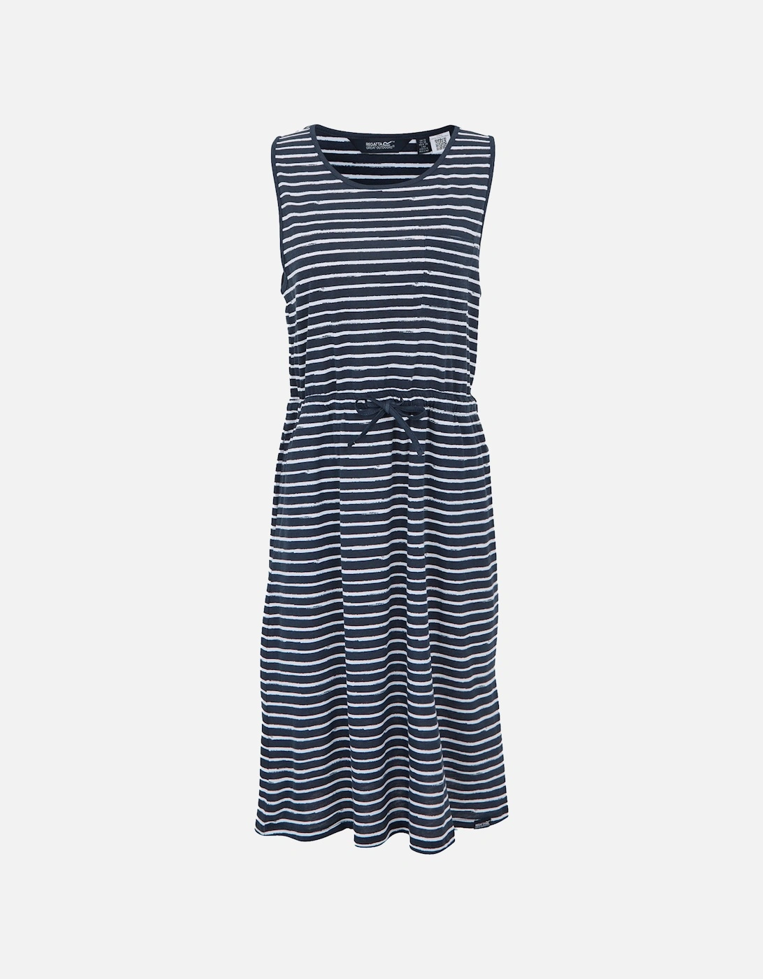 Womens/Ladies Ariena Painterly Stripe Casual Dress, 5 of 4