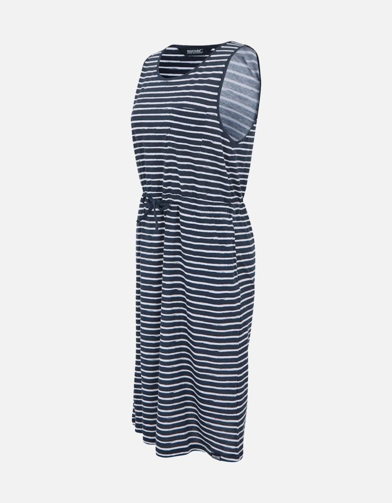 Womens/Ladies Ariena Painterly Stripe Casual Dress