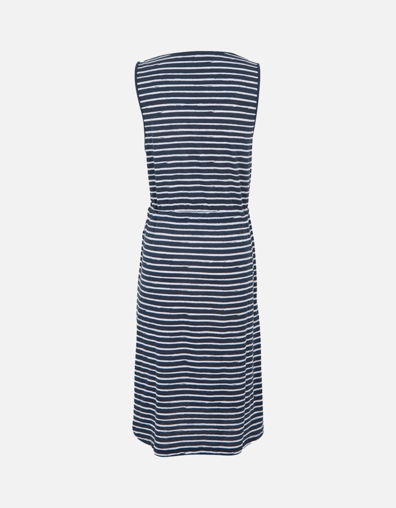 Womens/Ladies Ariena Painterly Stripe Casual Dress