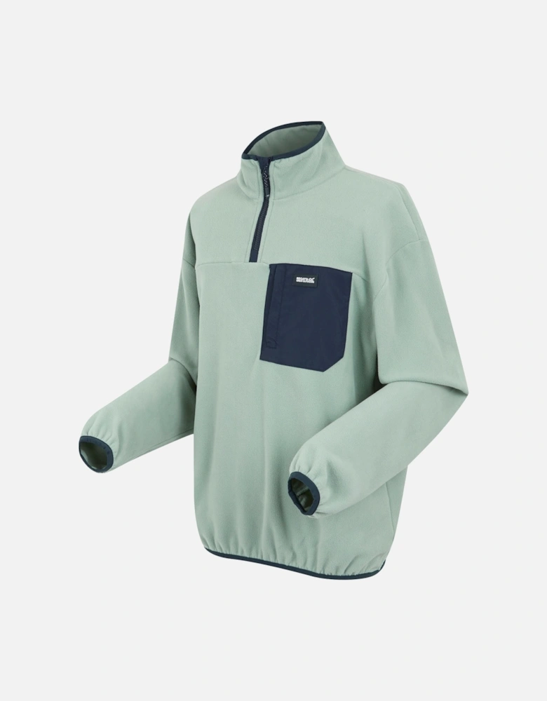 Mens Frankie Half Zip Fleece Top