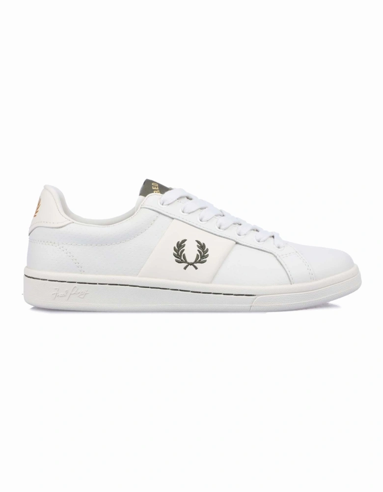 Porcelain Leather Trainers