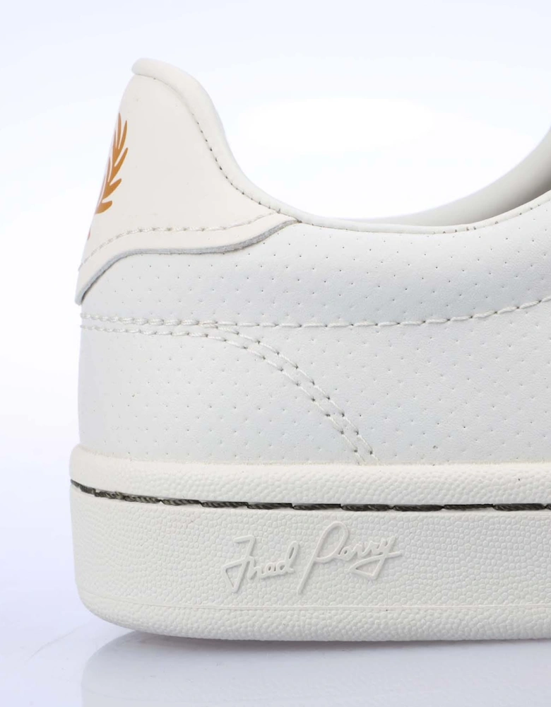 Porcelain Leather Trainers