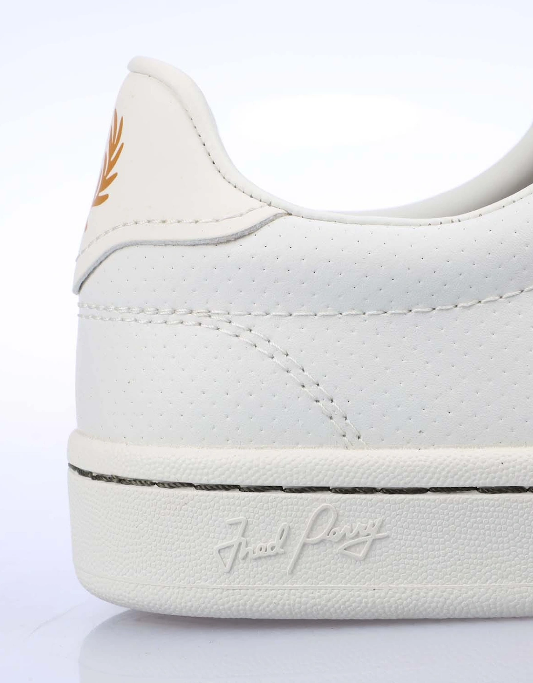 Porcelain Leather Trainers