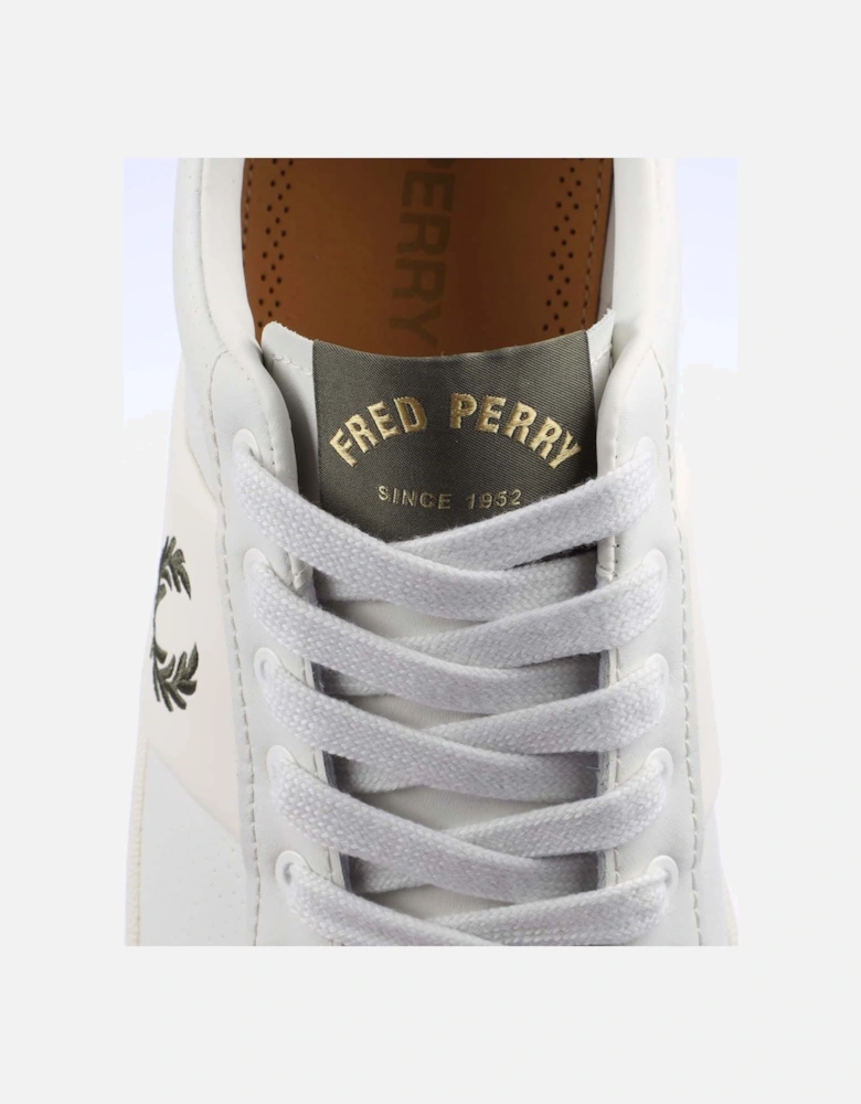Porcelain Leather Trainers