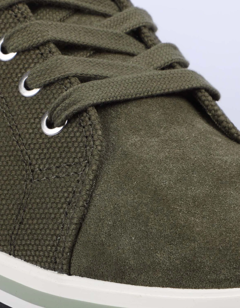 Kingston Canvas/Suede Trainers