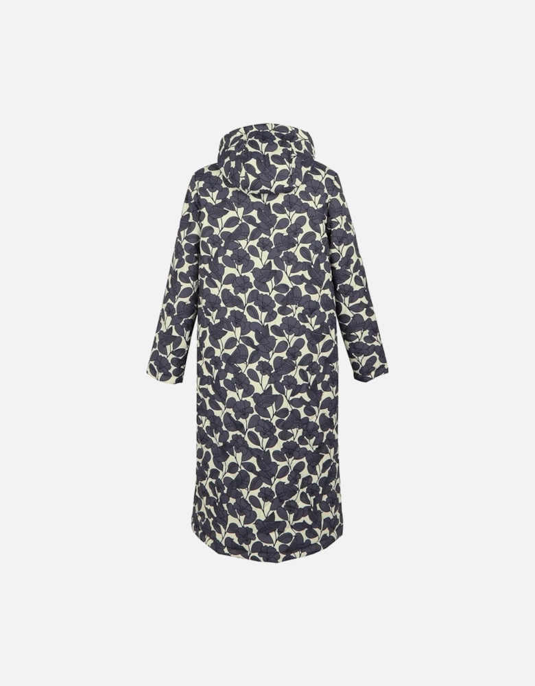Womens/Ladies Orla Kiely Birdy Quilted Long Jacket