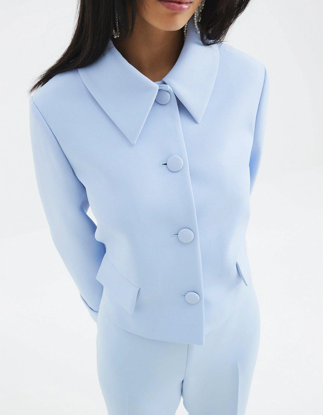 Structured Jacket - Blue