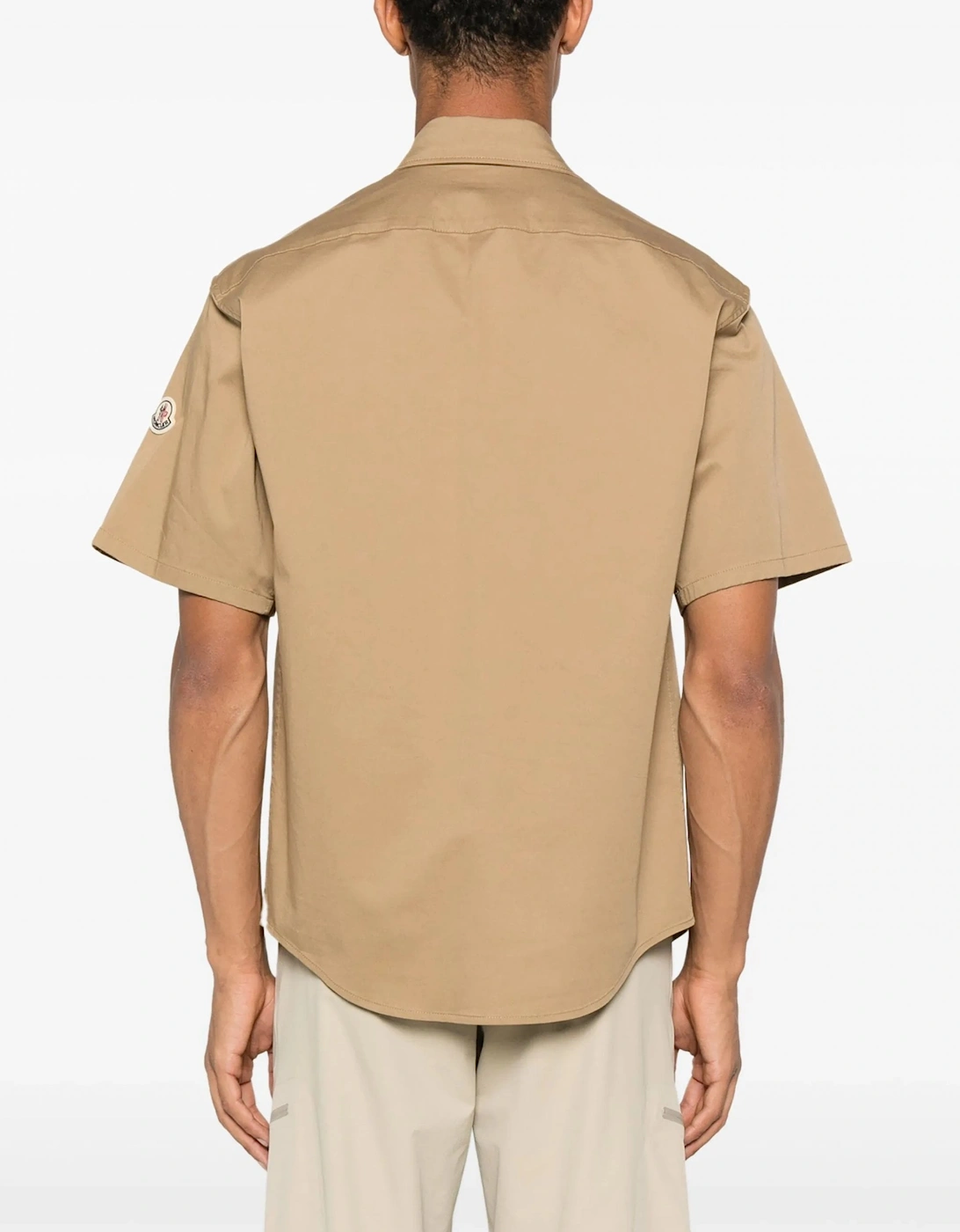 Cotton SS Shirt Beige