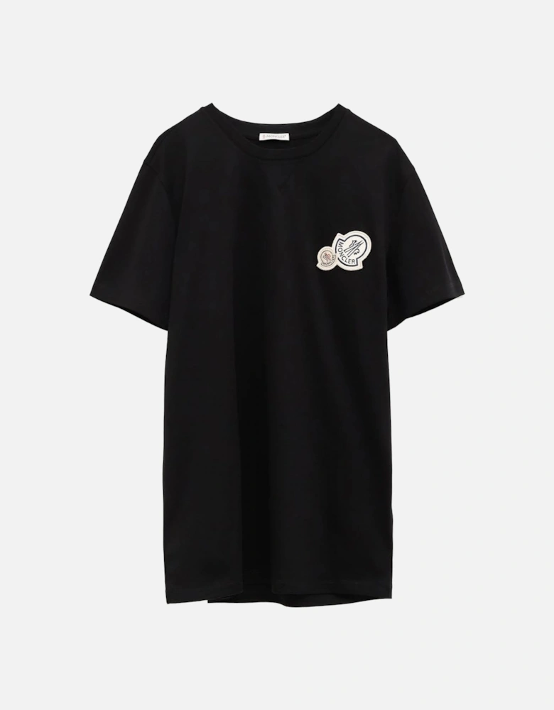 Double Patch Logo T-shirt Black