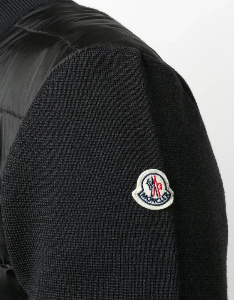 Hybrid Cardigan Black