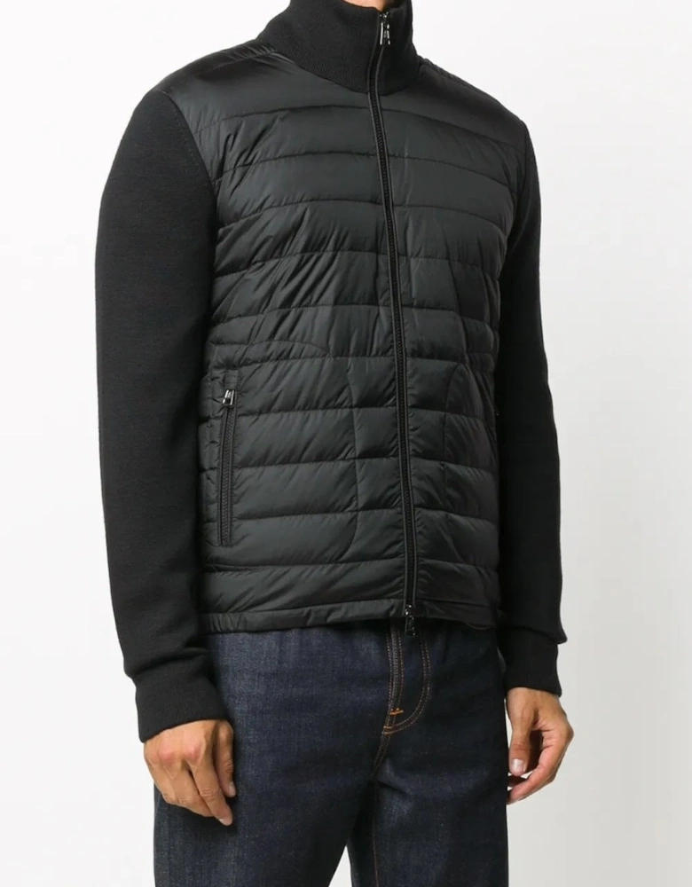 Hybrid Cardigan Black