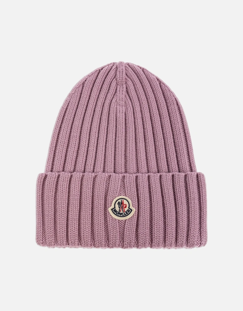 Womens Archive Logo Beanie Pink