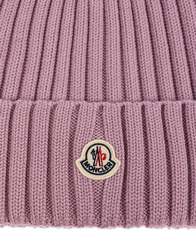Womens Archive Logo Beanie Pink