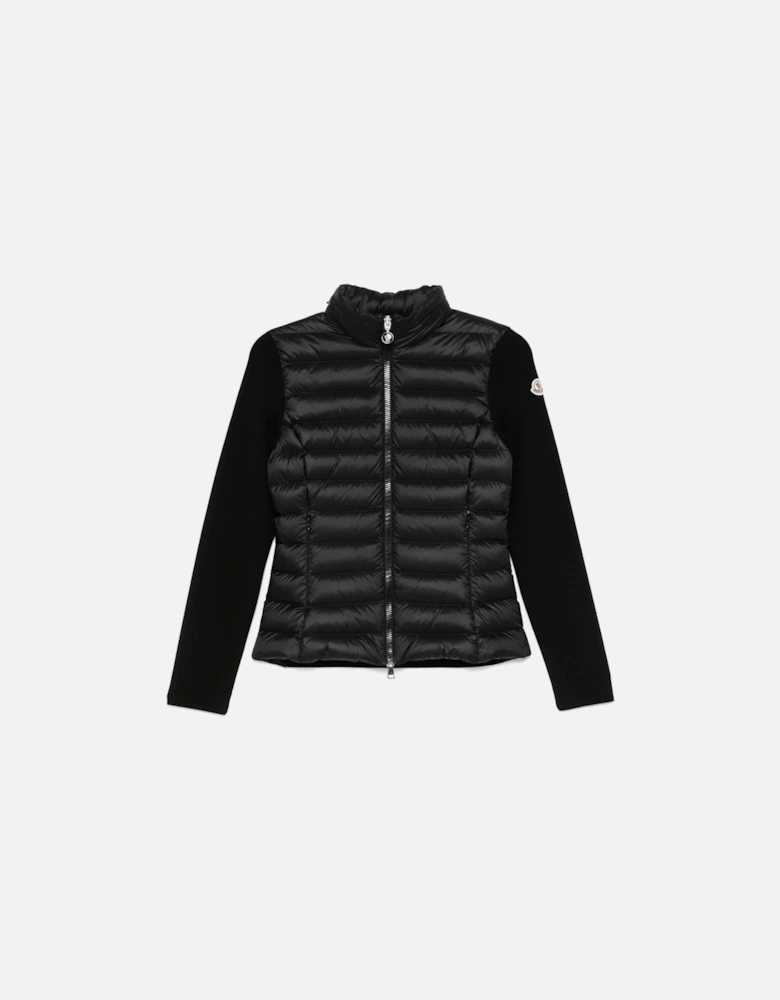 Womens Hybrid Cardigan Black