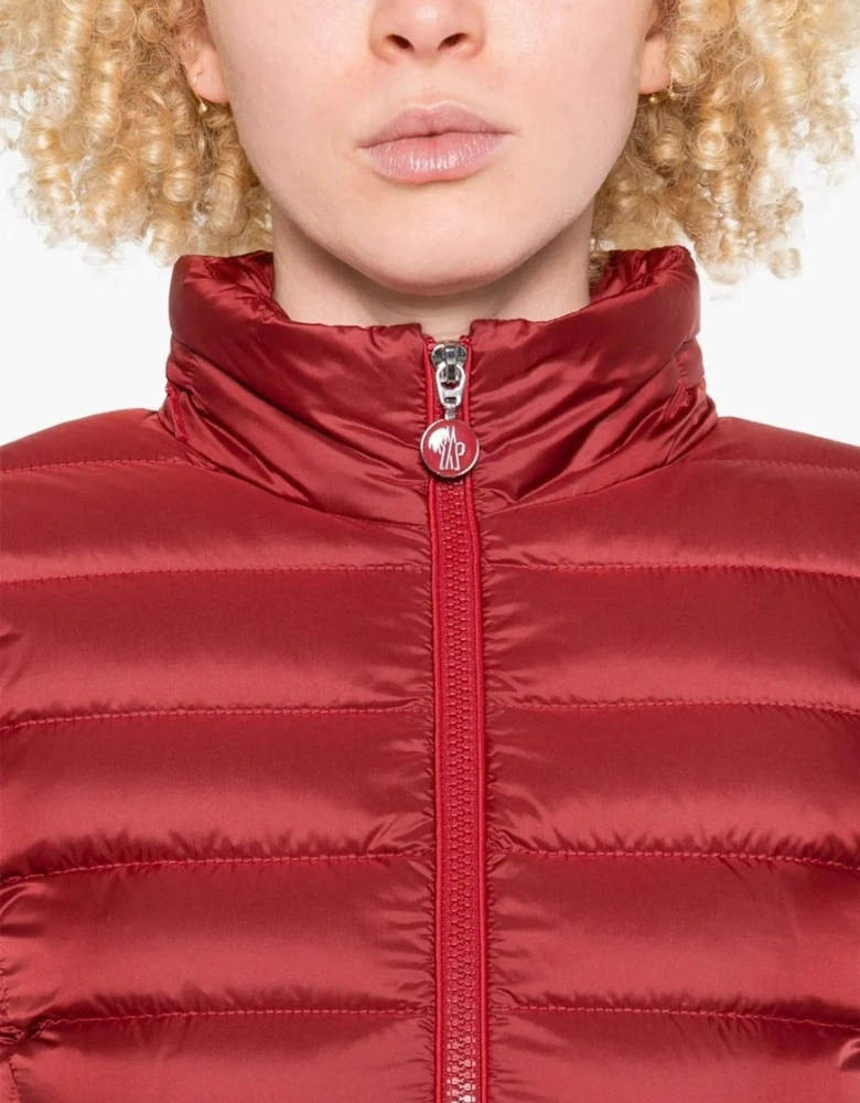 Womens Hybrid Cardigan Red