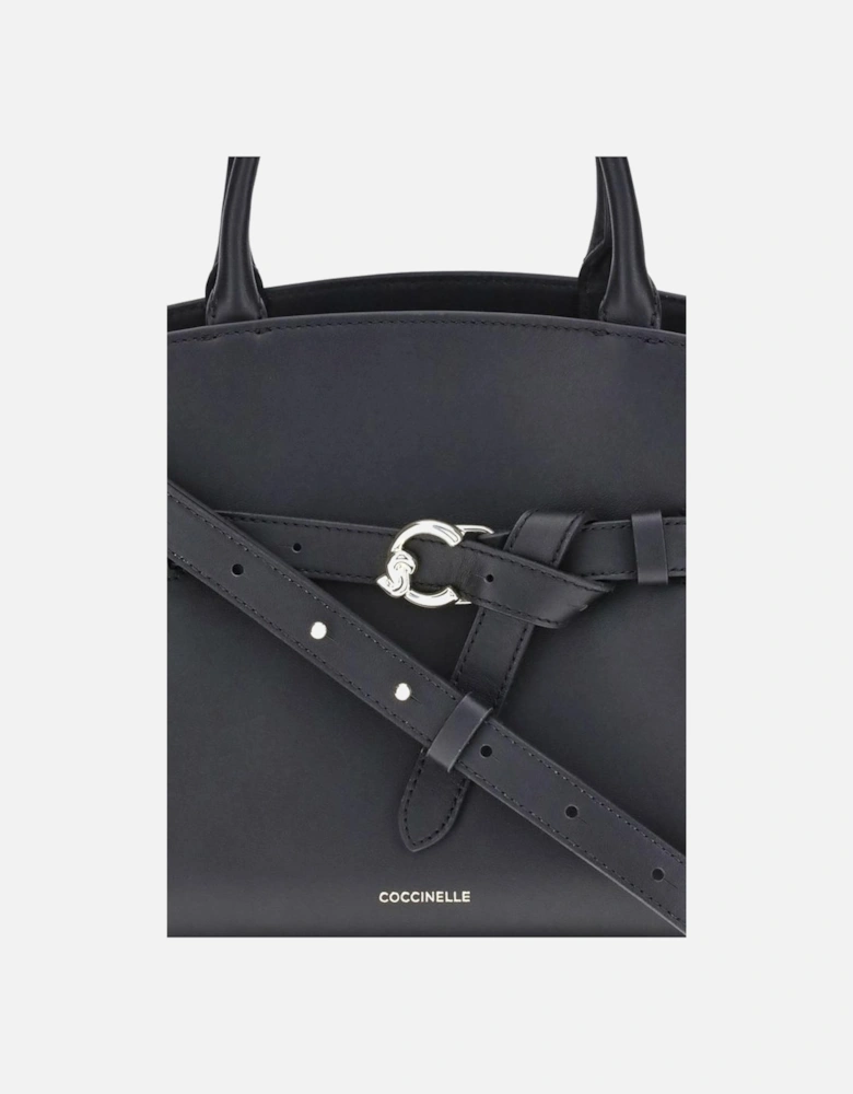 Large Sabine Handbag with Adjustable Strap Women - Black
